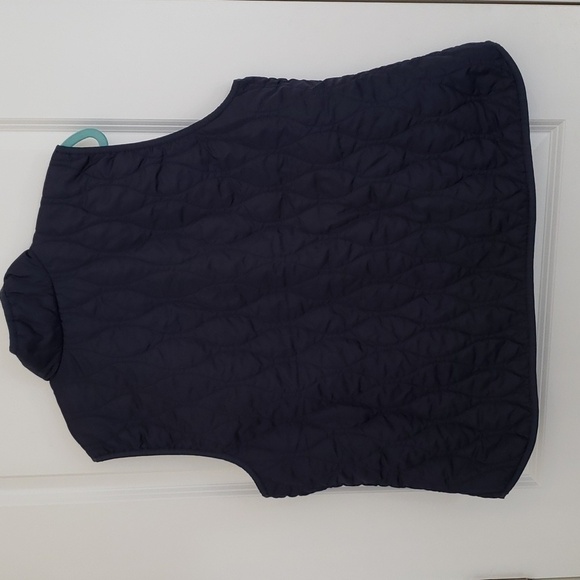 Old Navy Women's Navy Blue Quilted Zip-Up Vest - Size XXL - Picture 4 of 8